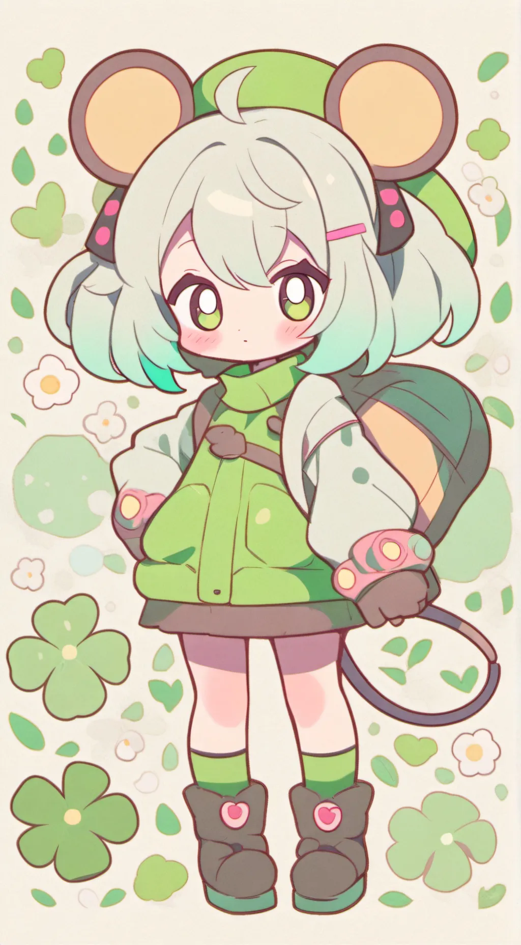 ai character: Lorna  background