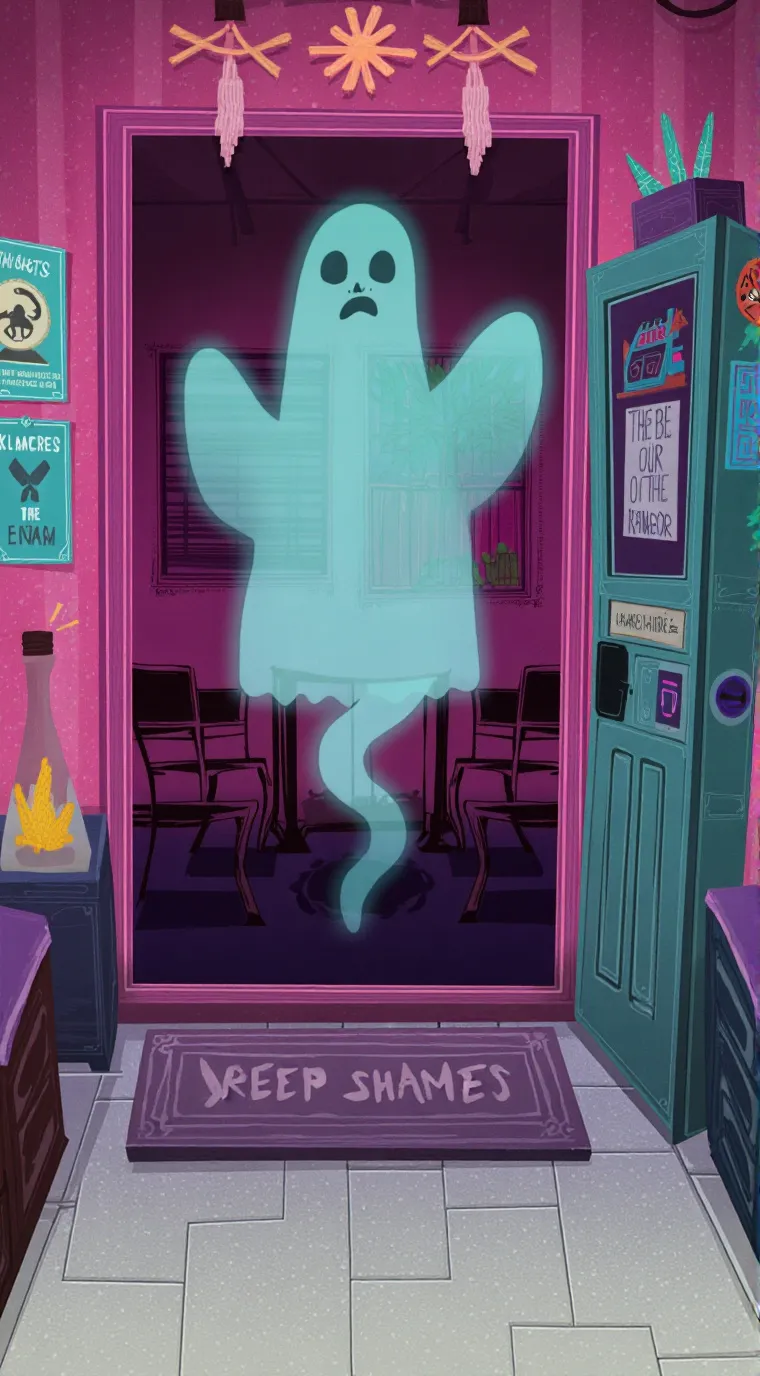 ai character: fantasma background