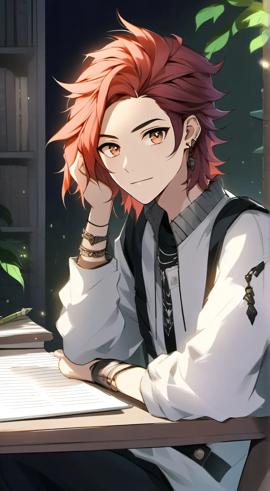 ai character: Zephyr Sage background