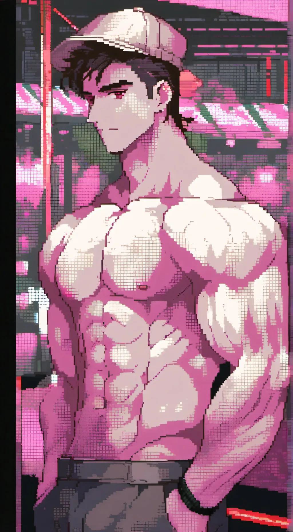 ai character: Milk, man jax background