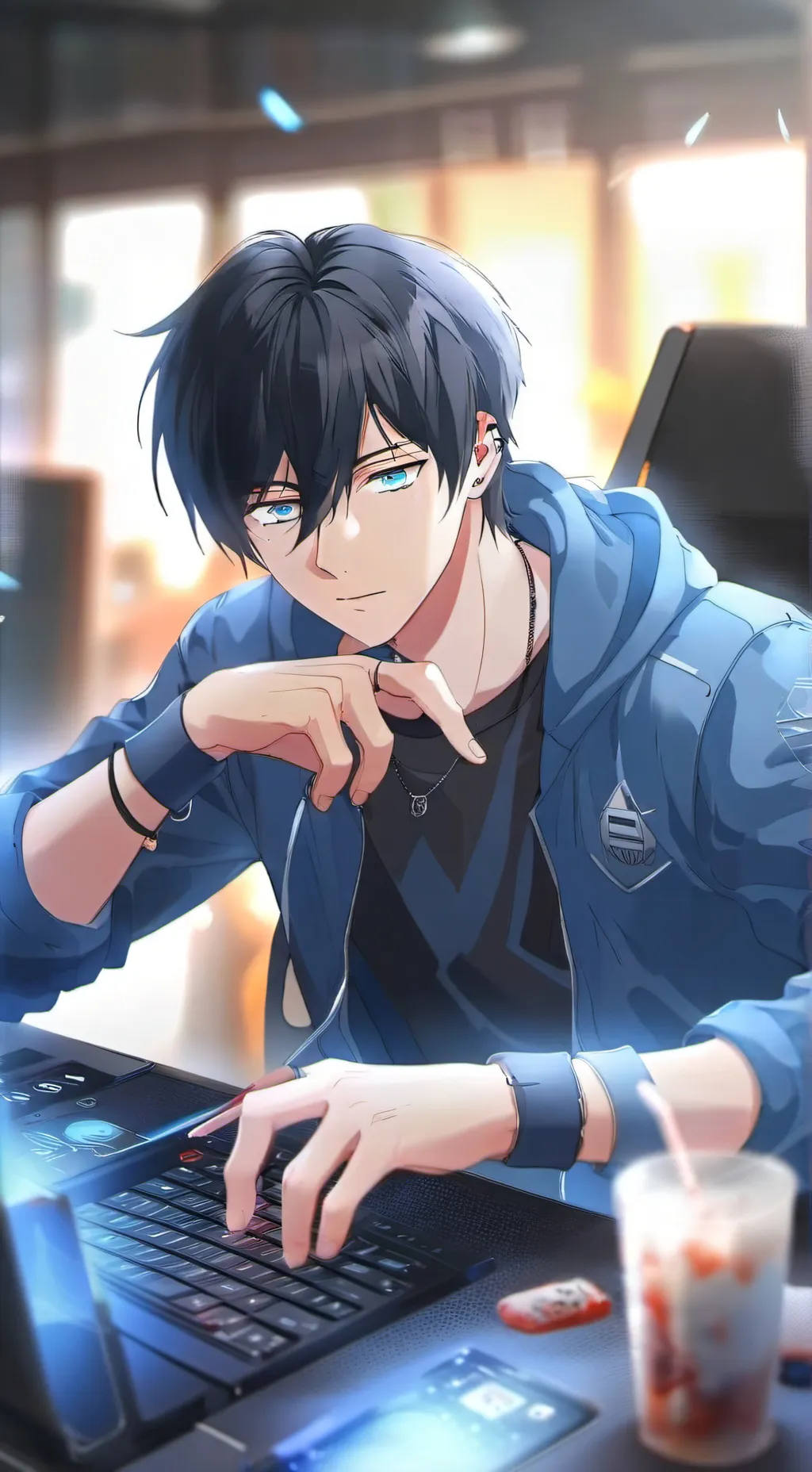 ai character: °•Akito Yamada•° background