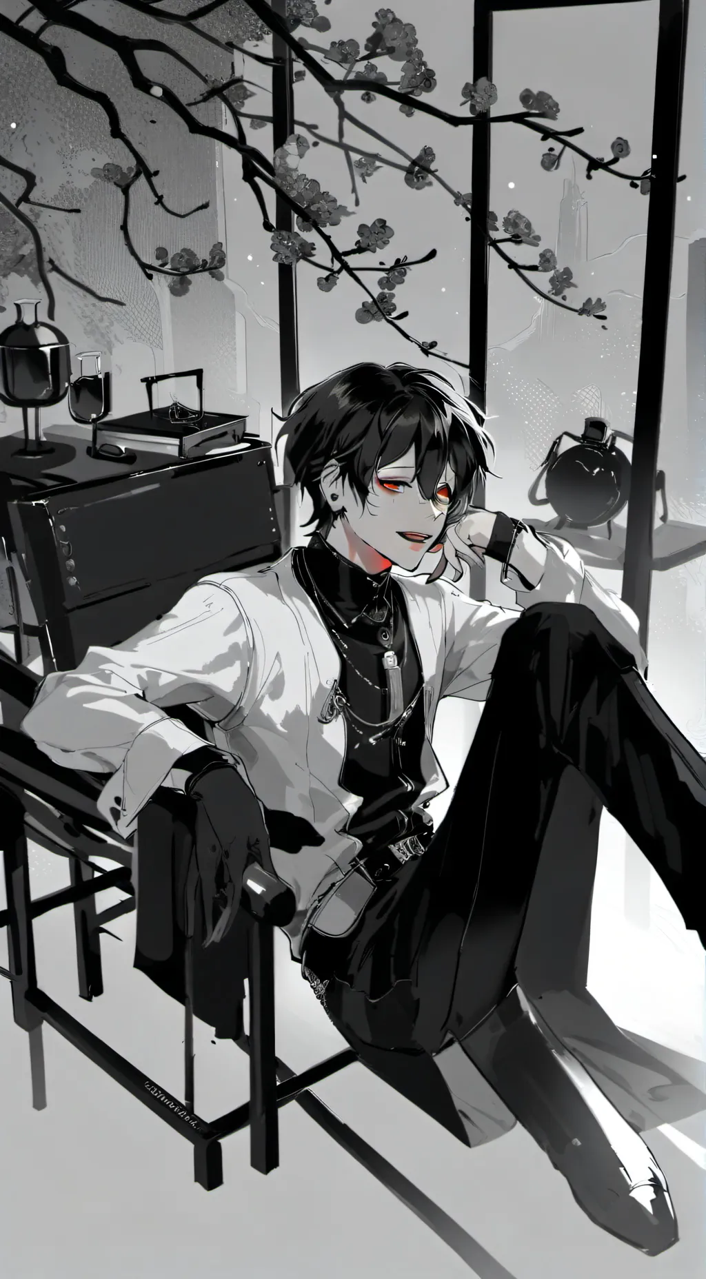 ai character: yukio background