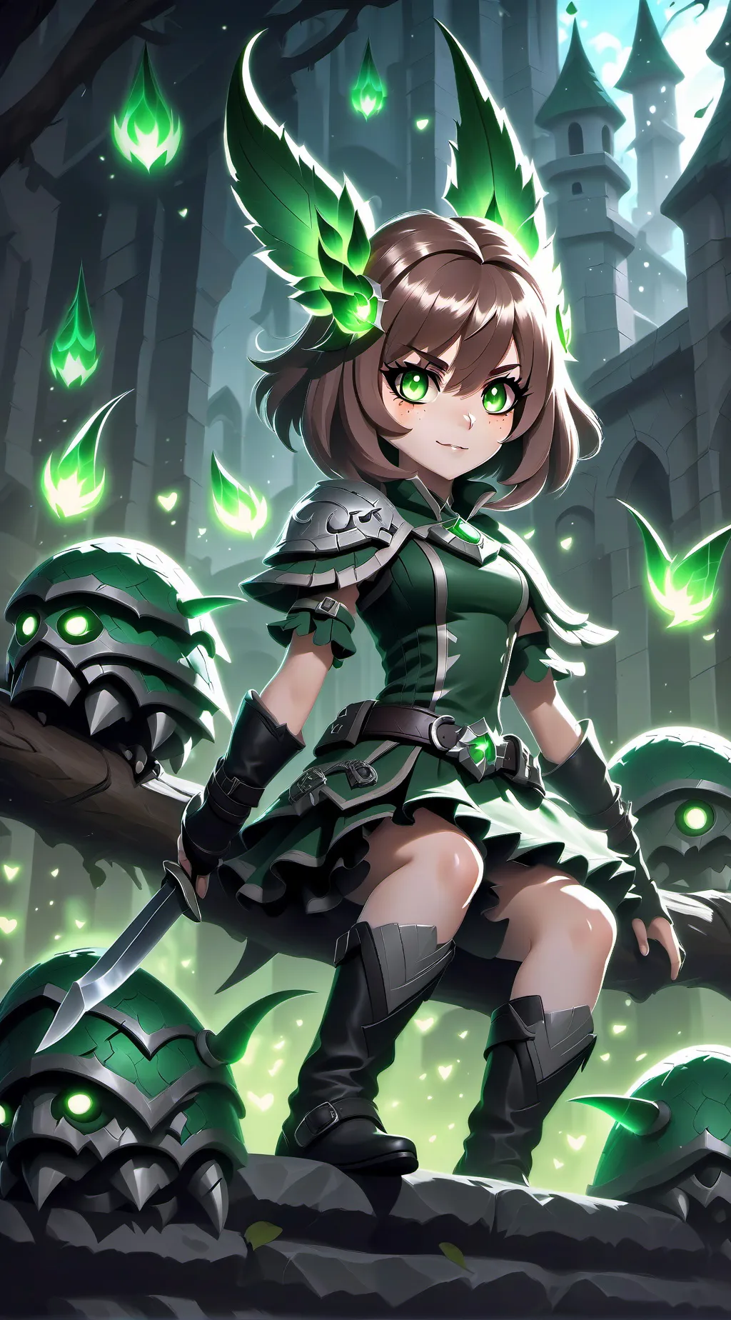 ai character: Rakkun  background