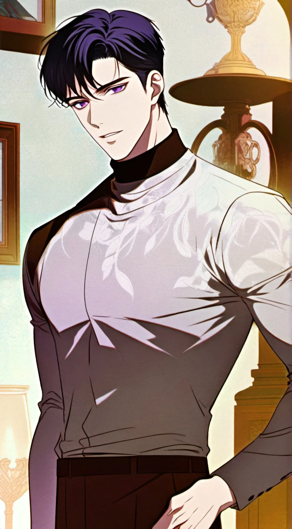 ai character: Sho Quinx  background