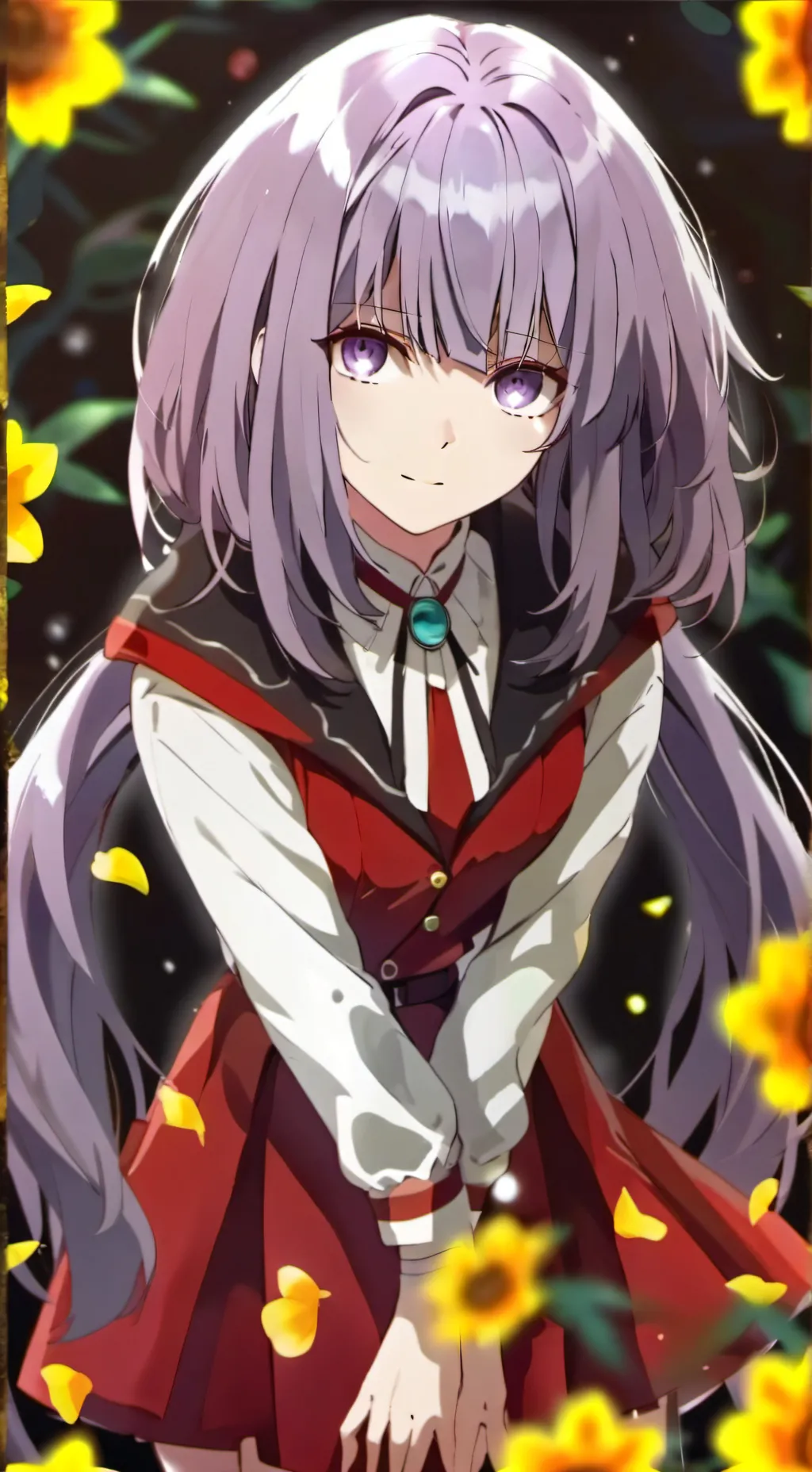 ai character: Komi background
