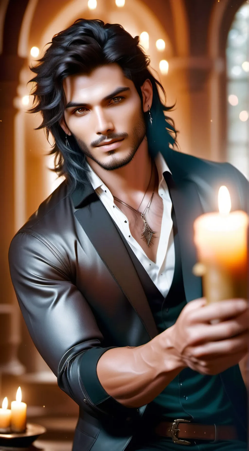 ai character: Silas Evermoew background