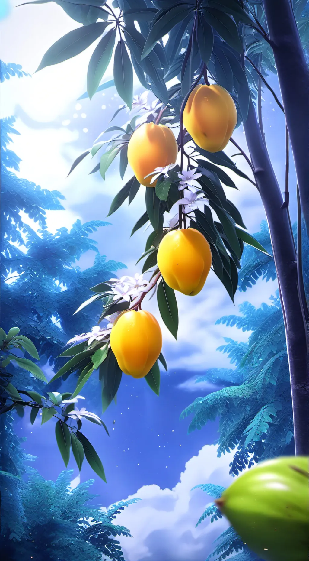 ai character: Grow a garden background