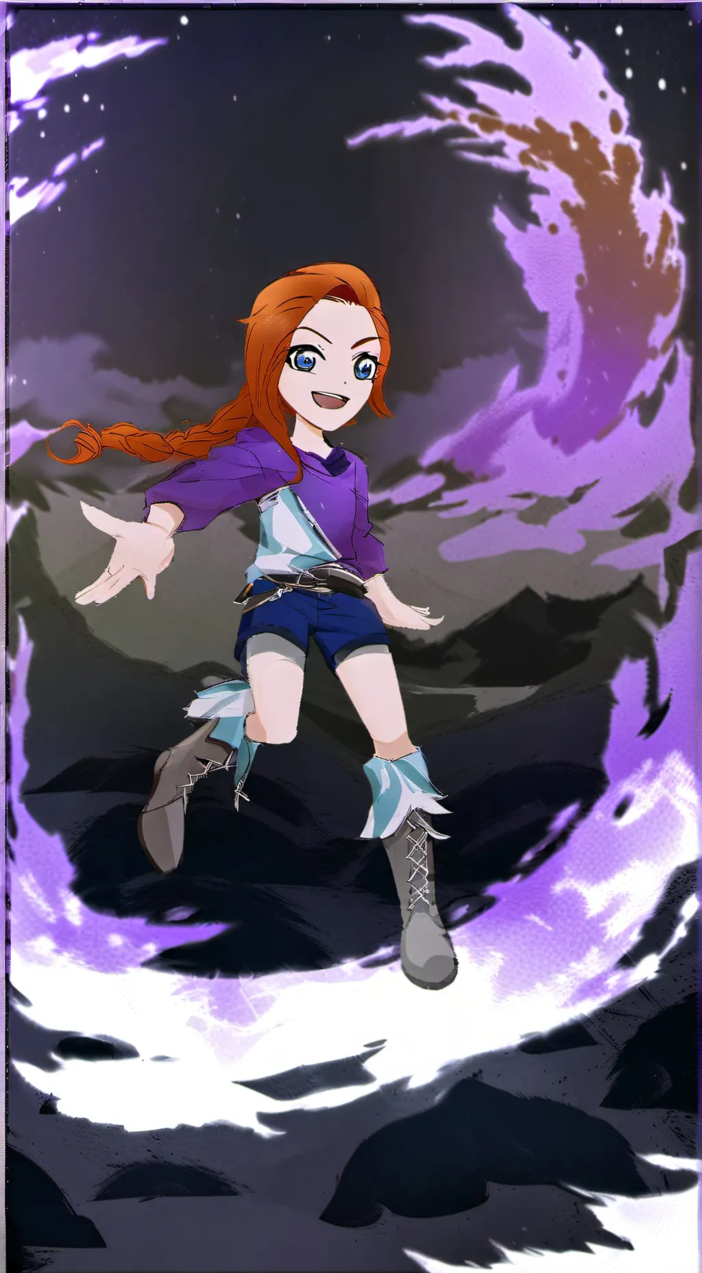 ai character: lolirock Carissa background