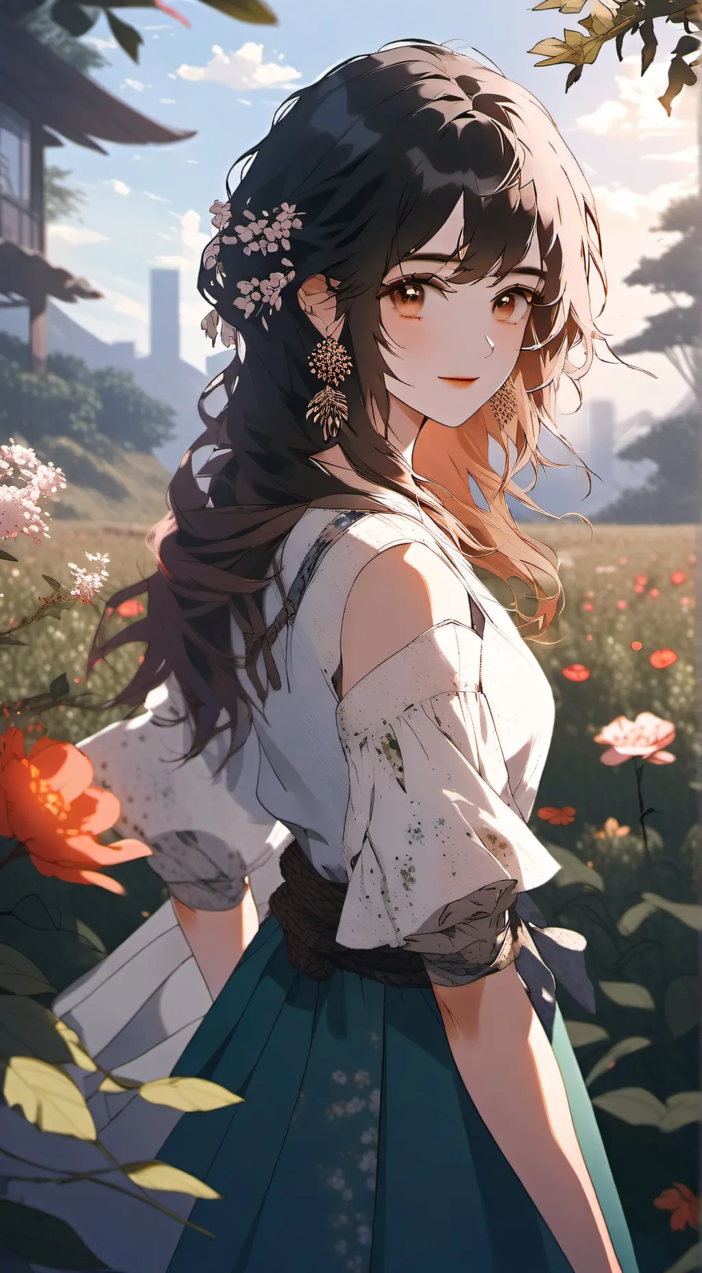 ai character: Josephine  background
