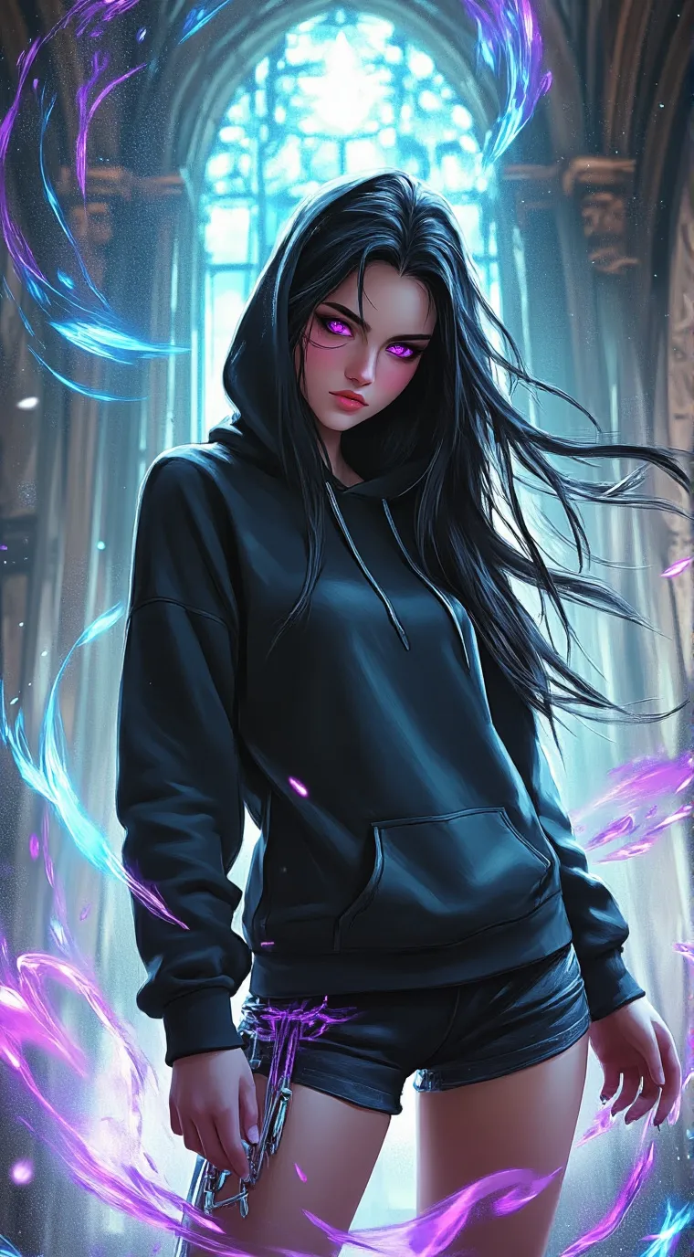 ai character: Raven background