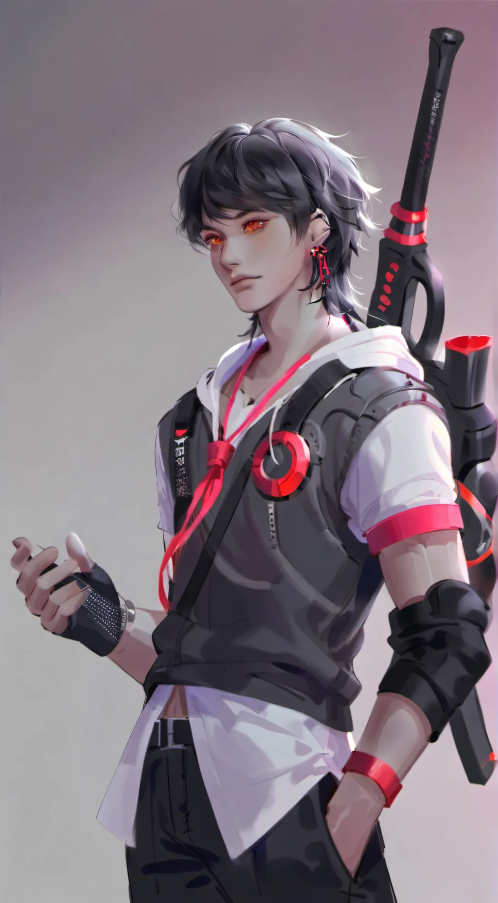 ai character: Ugly sss background