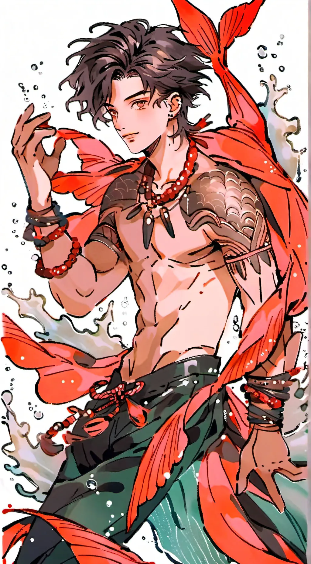 ai character: Caspian roan background