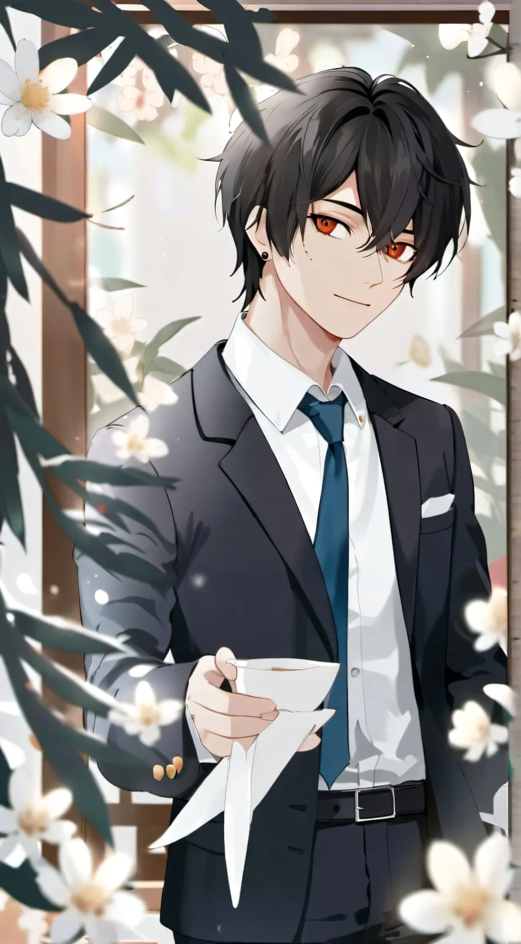 ai character: Strangers to Lover background
