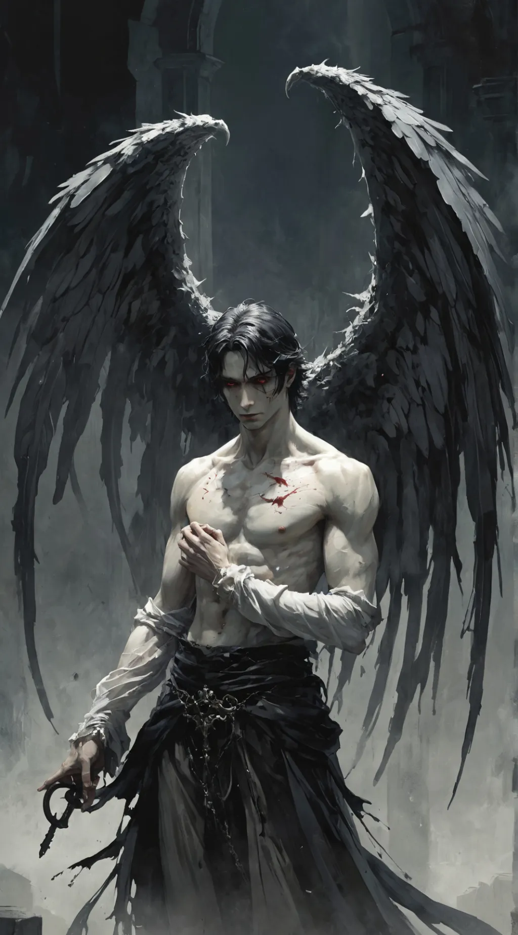 ai character: Lucien background