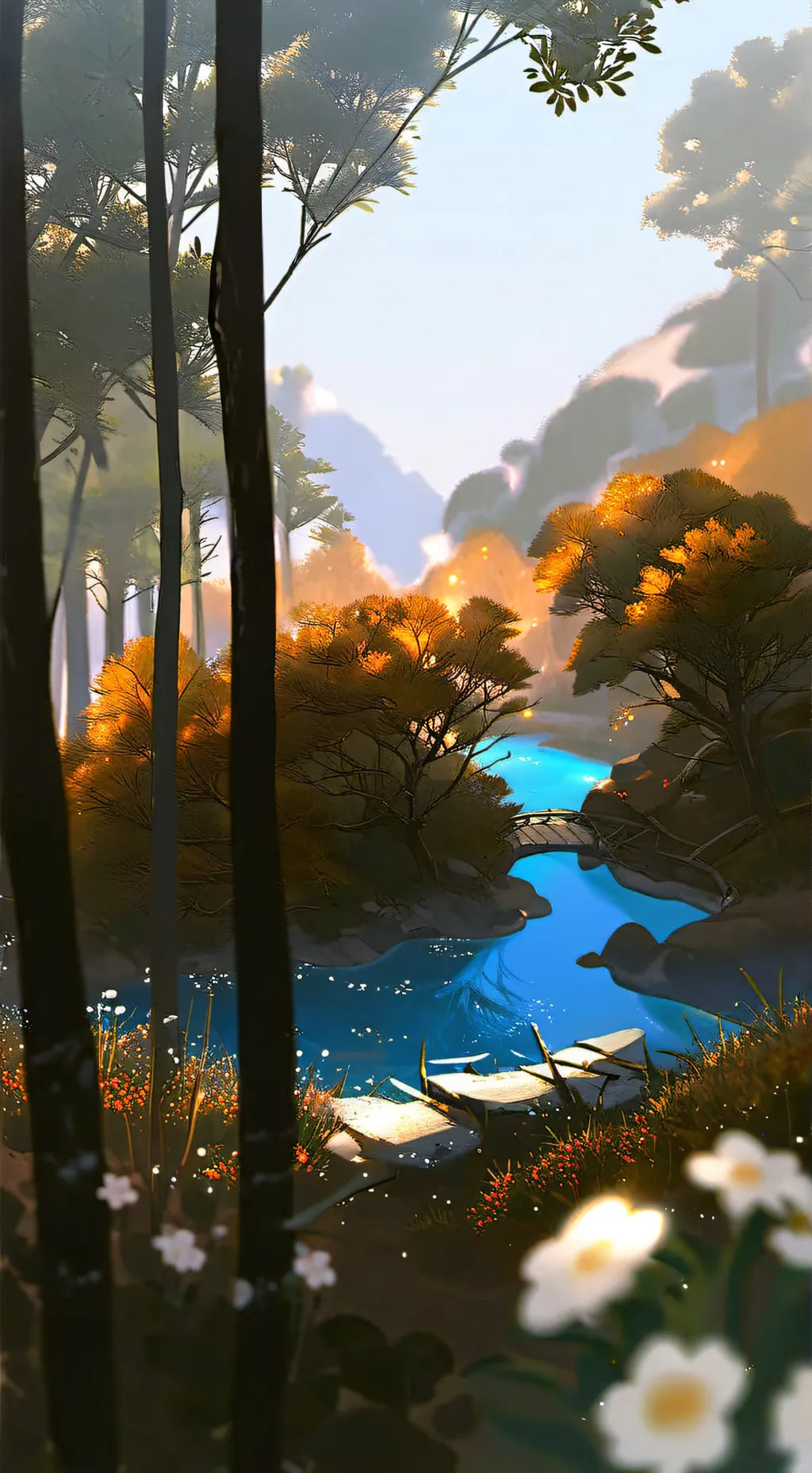 ai character: Fpe coney island! background