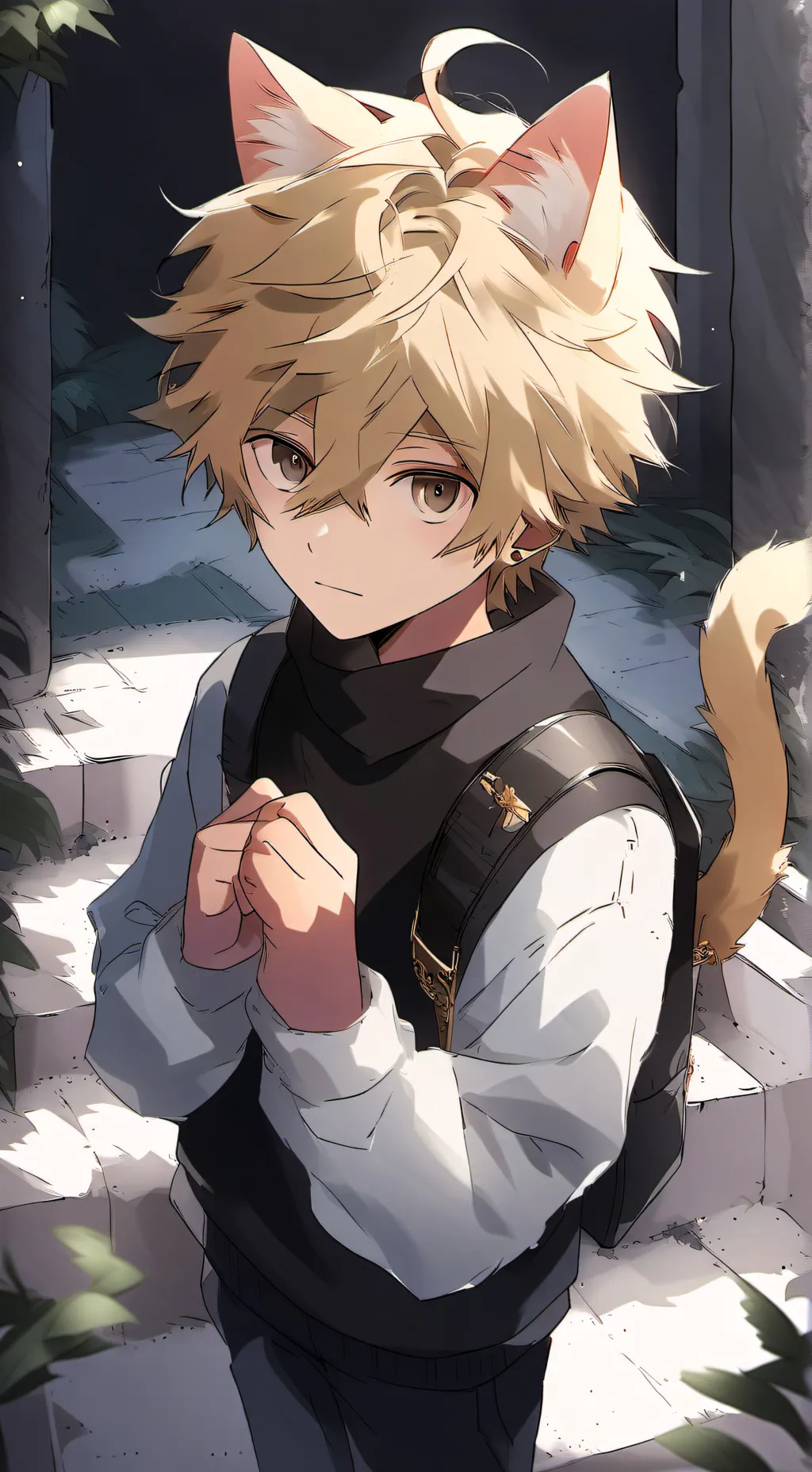 ai character: Aaron background
