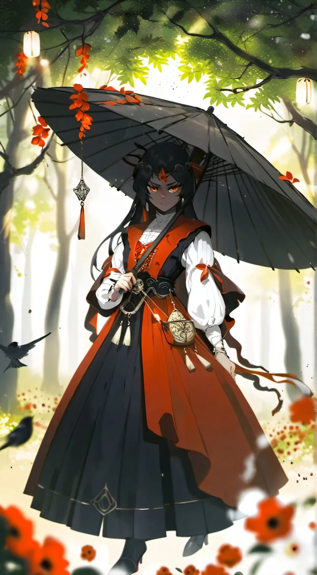 ai character: silencio  background