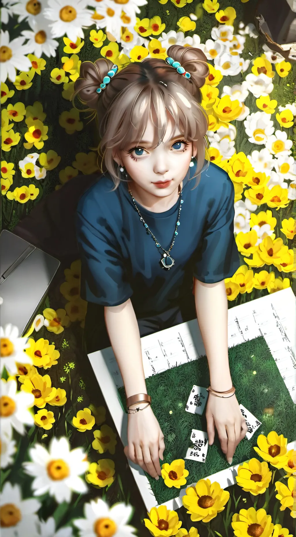 ai character: Гвен background