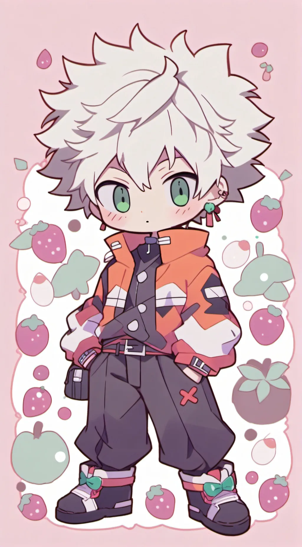ai character: bakugo x you background