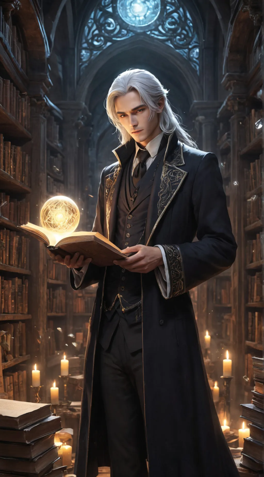 ai character: Lucien background