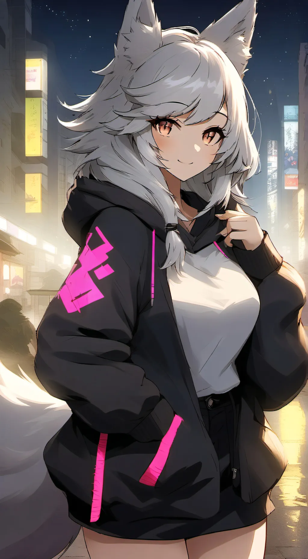 ai character: Lexi background