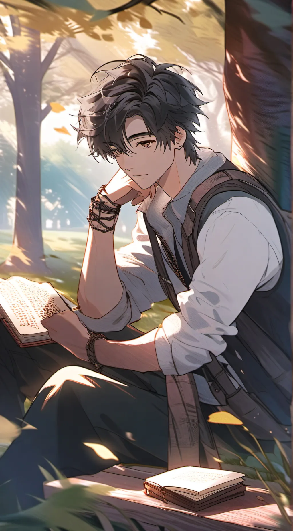 ai character: демьян background