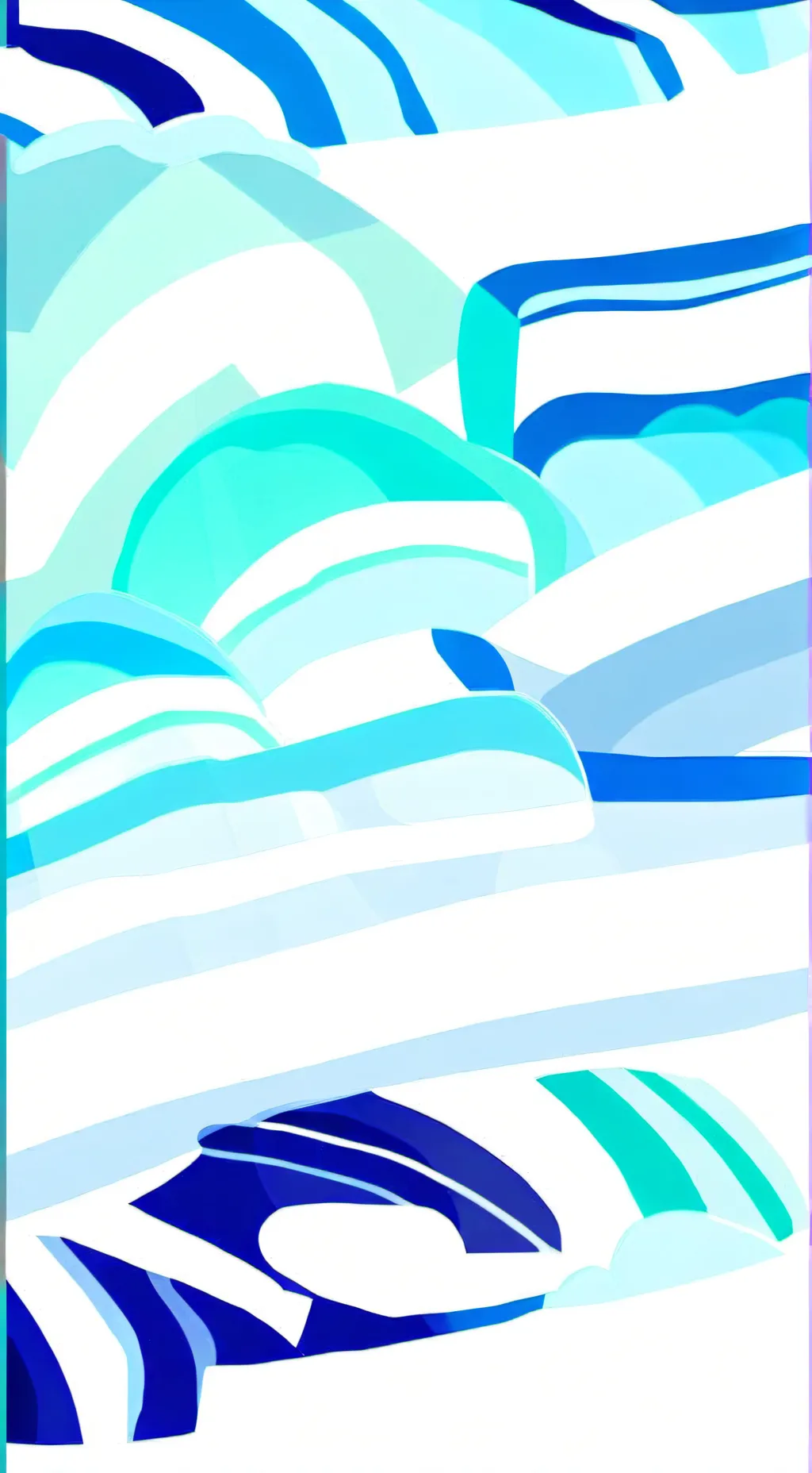 ai character: Cyan Vertex background