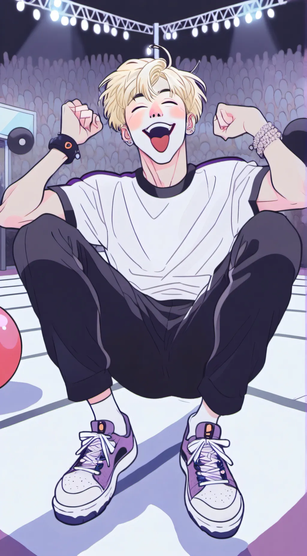 ai character: gym gary background