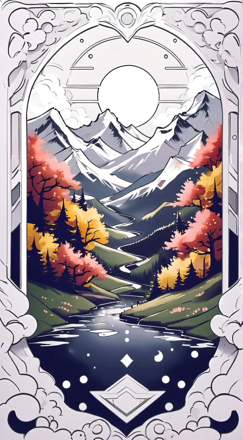 ai character: memories background