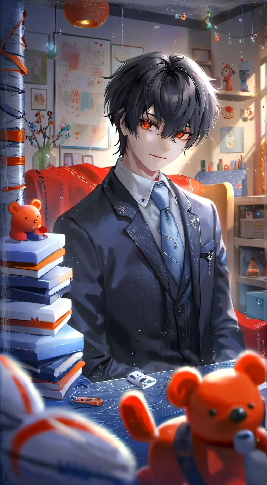 ai character: Noah  background