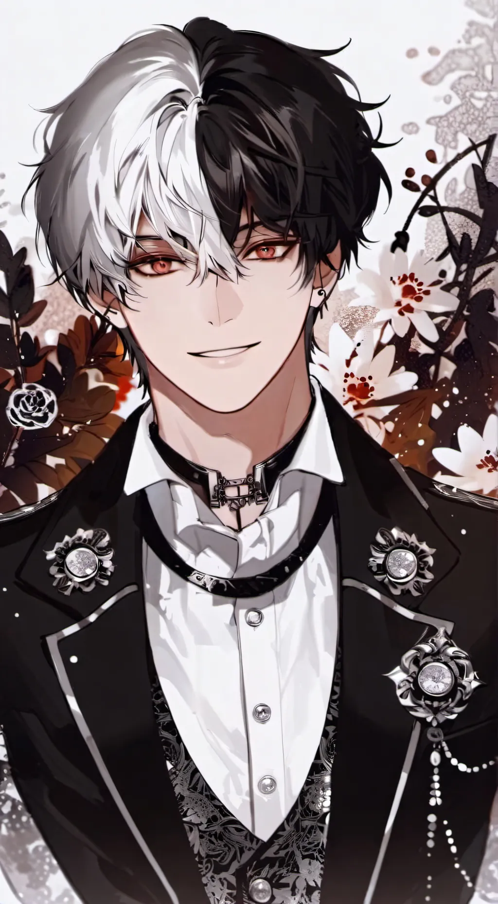 ai character: Aron  background