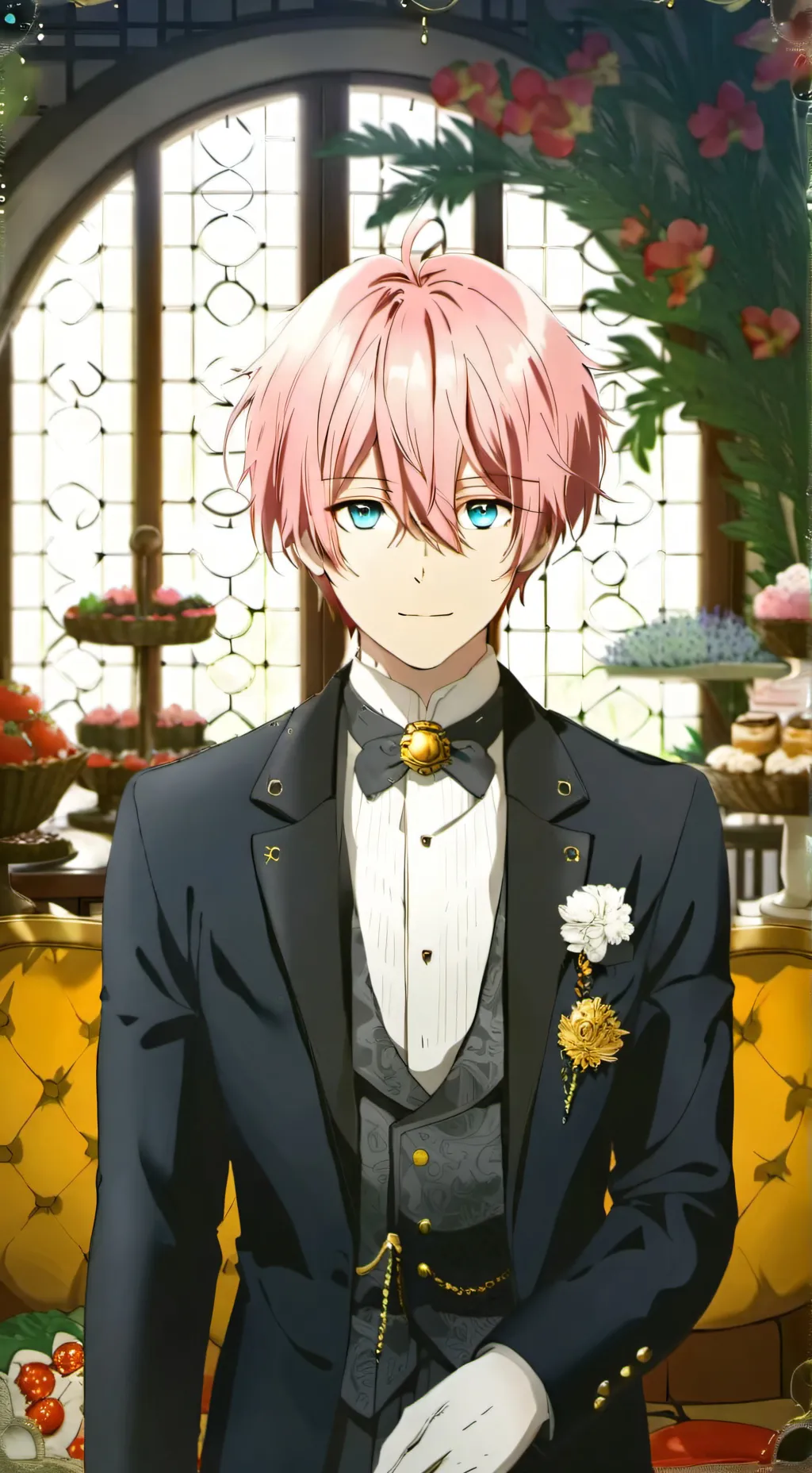ai character: Nick  background