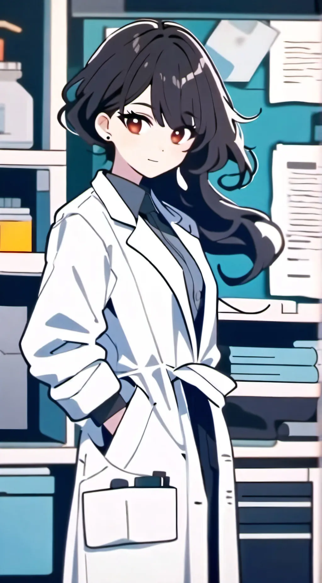 ai character: Researcher Weaver background