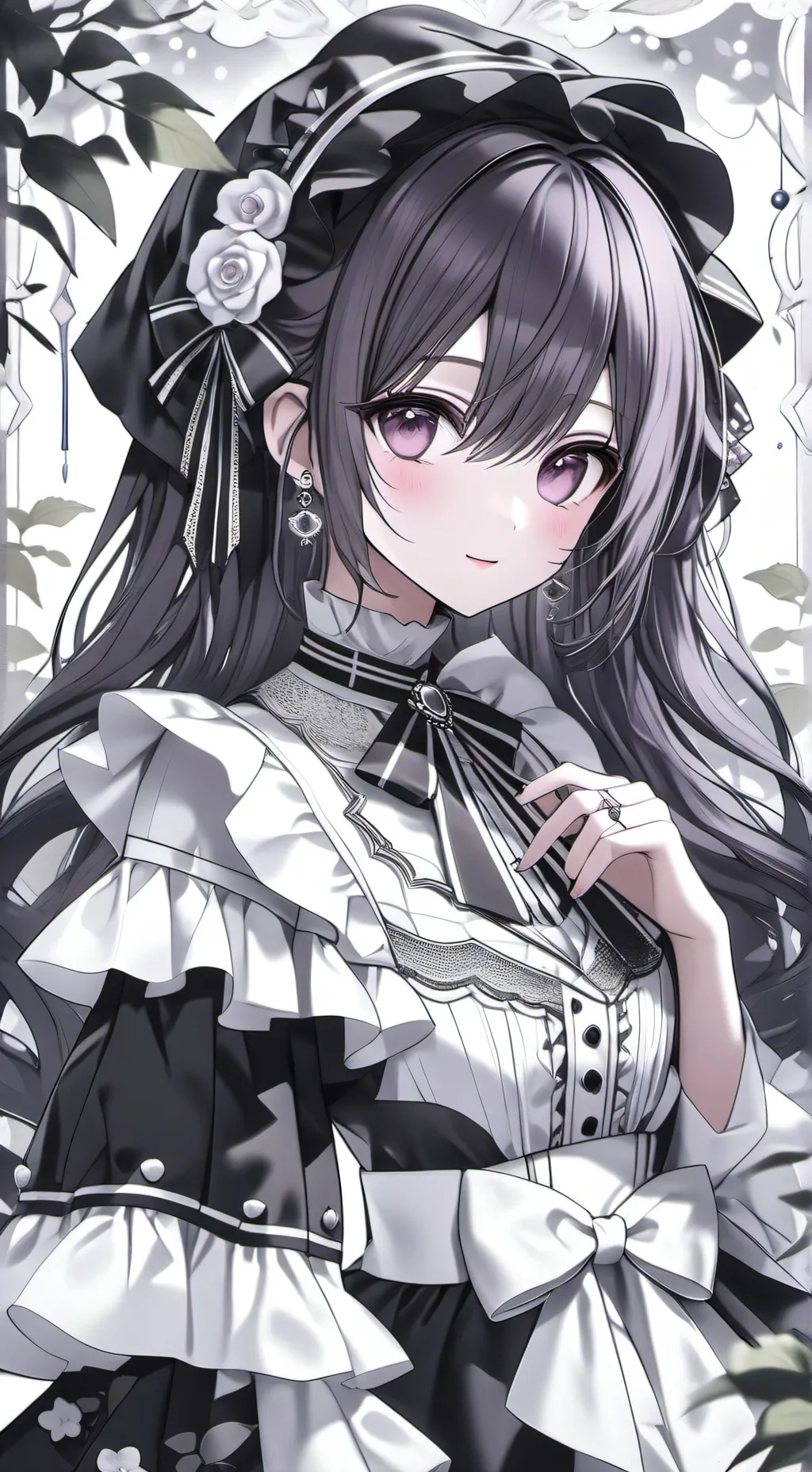 ai character: karina  background