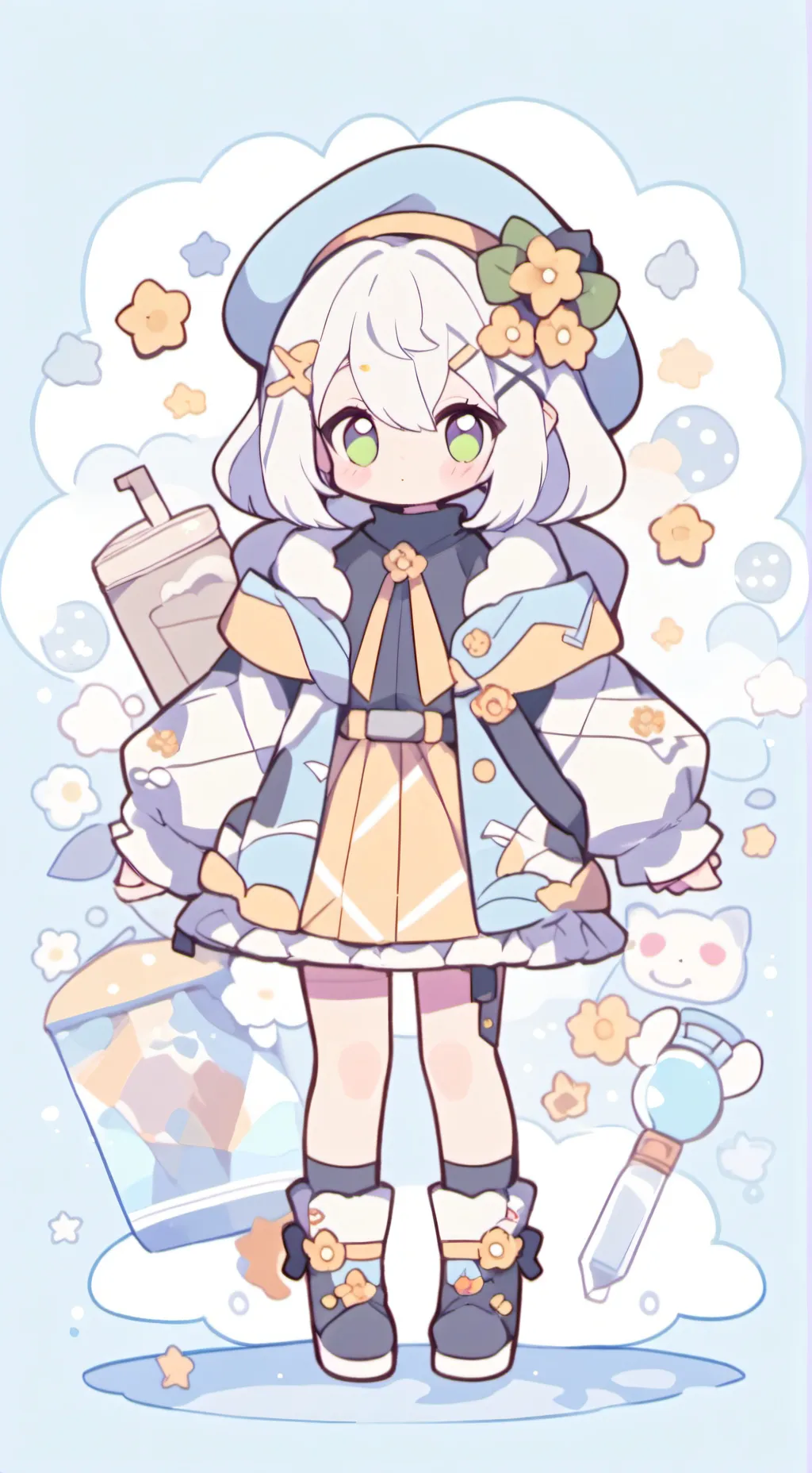ai character: Bella background