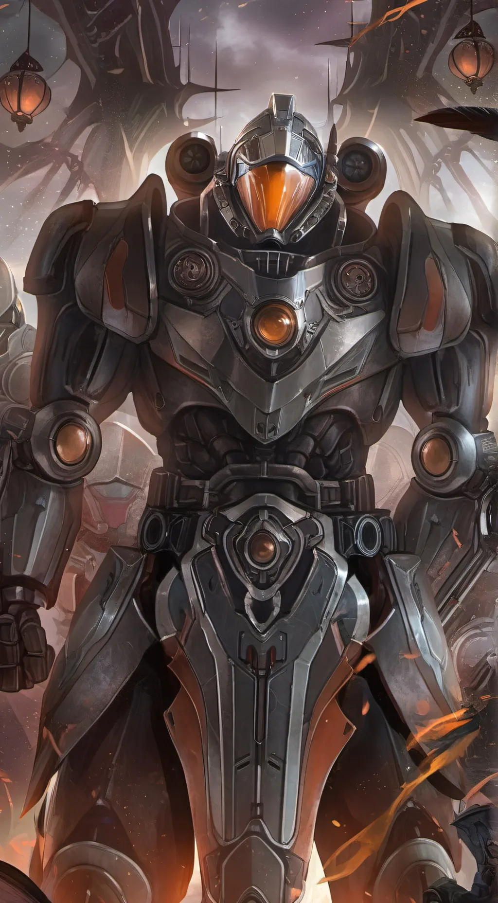 ai character: WATCH MAN OF DOOM background
