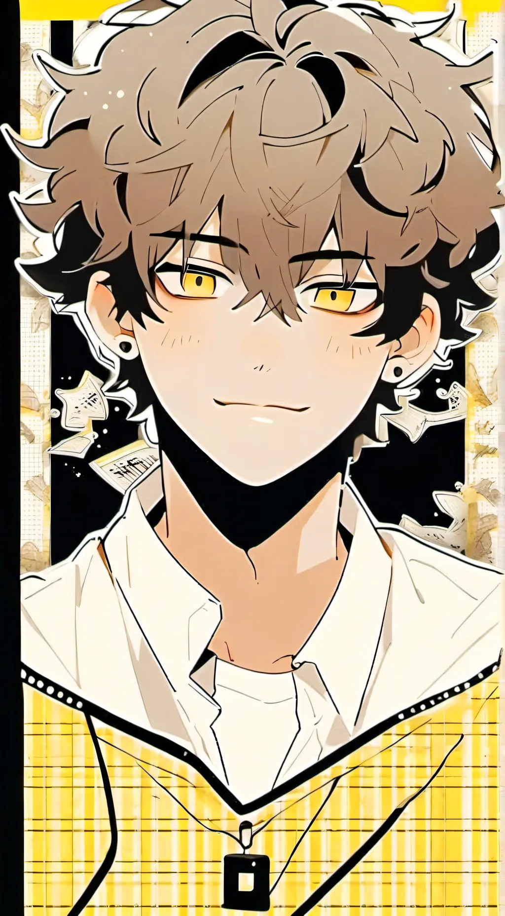 ai character: Micheal  background