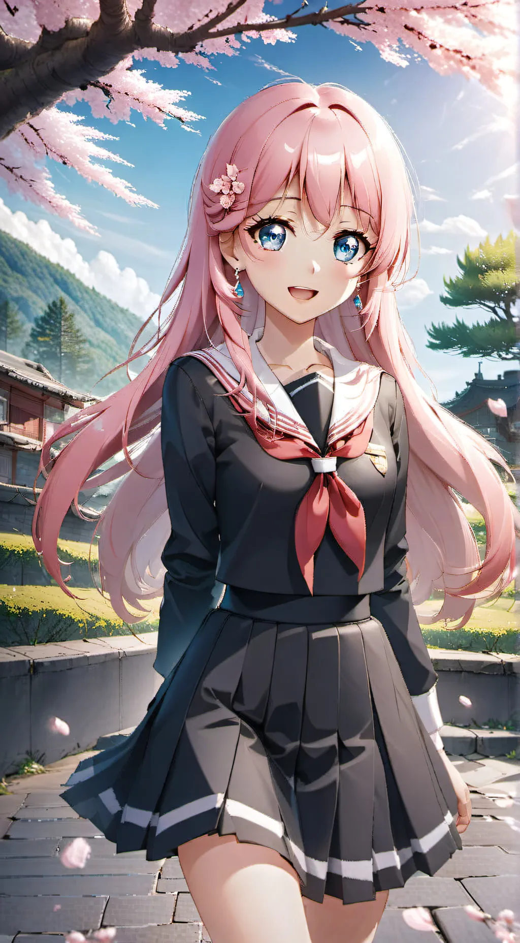 ai character: Sonia  background