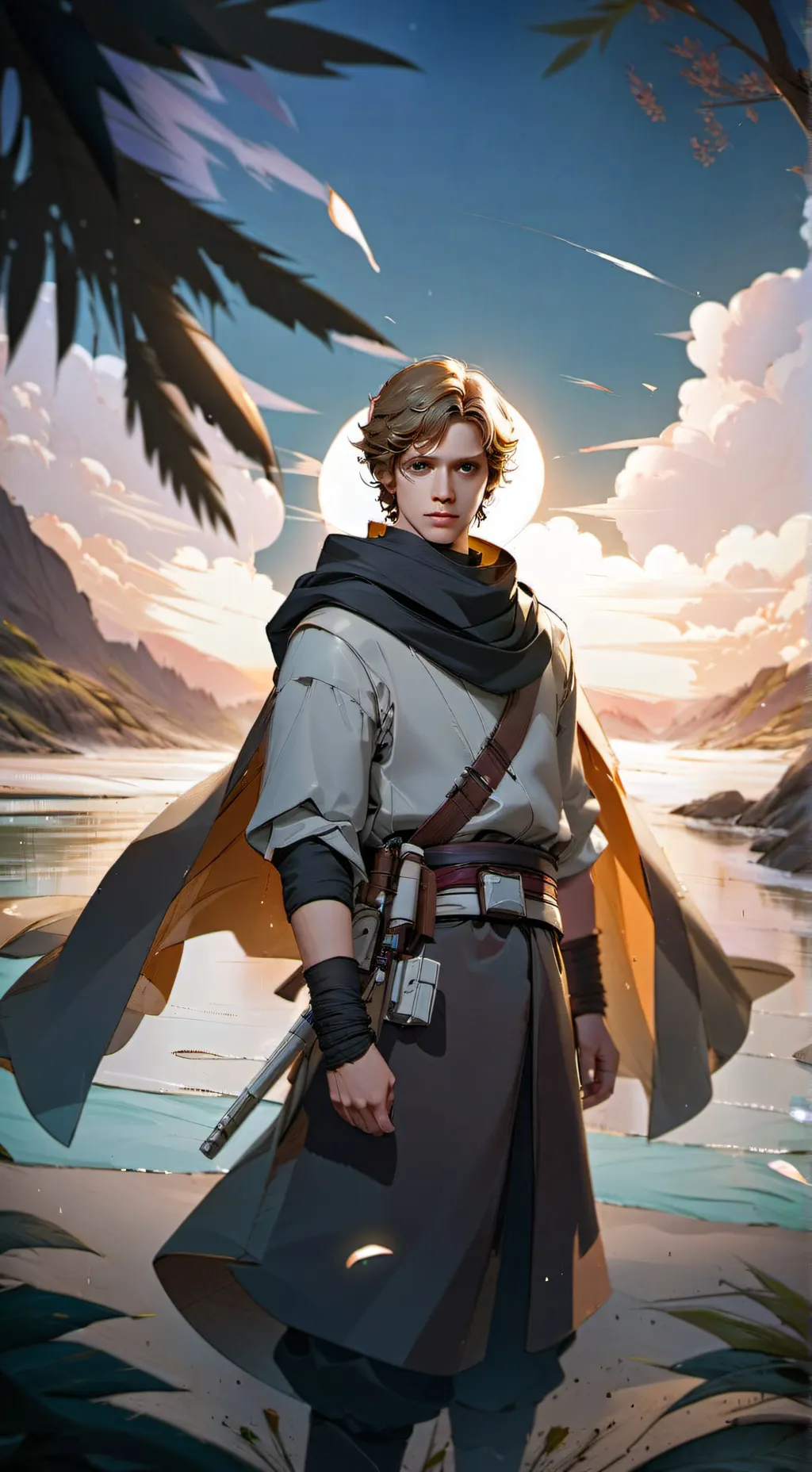 ai character: Ben skywalker ￼ background