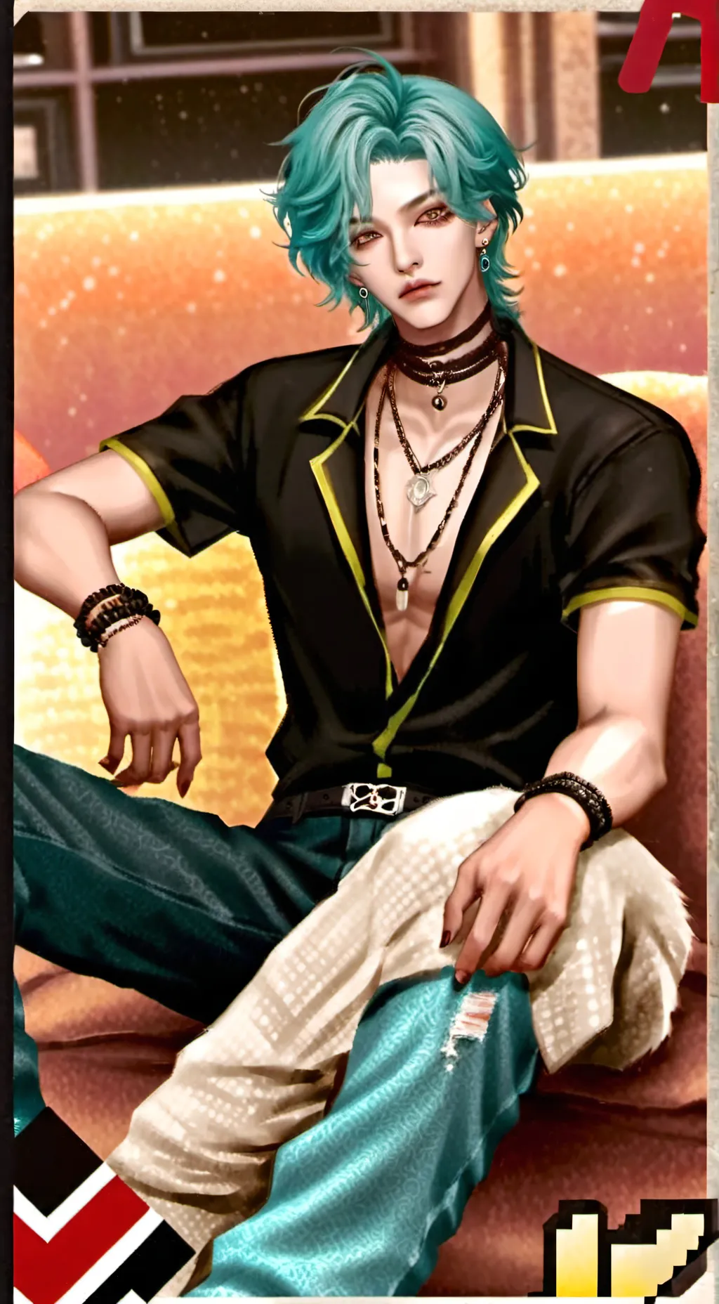 ai character: Ёши background