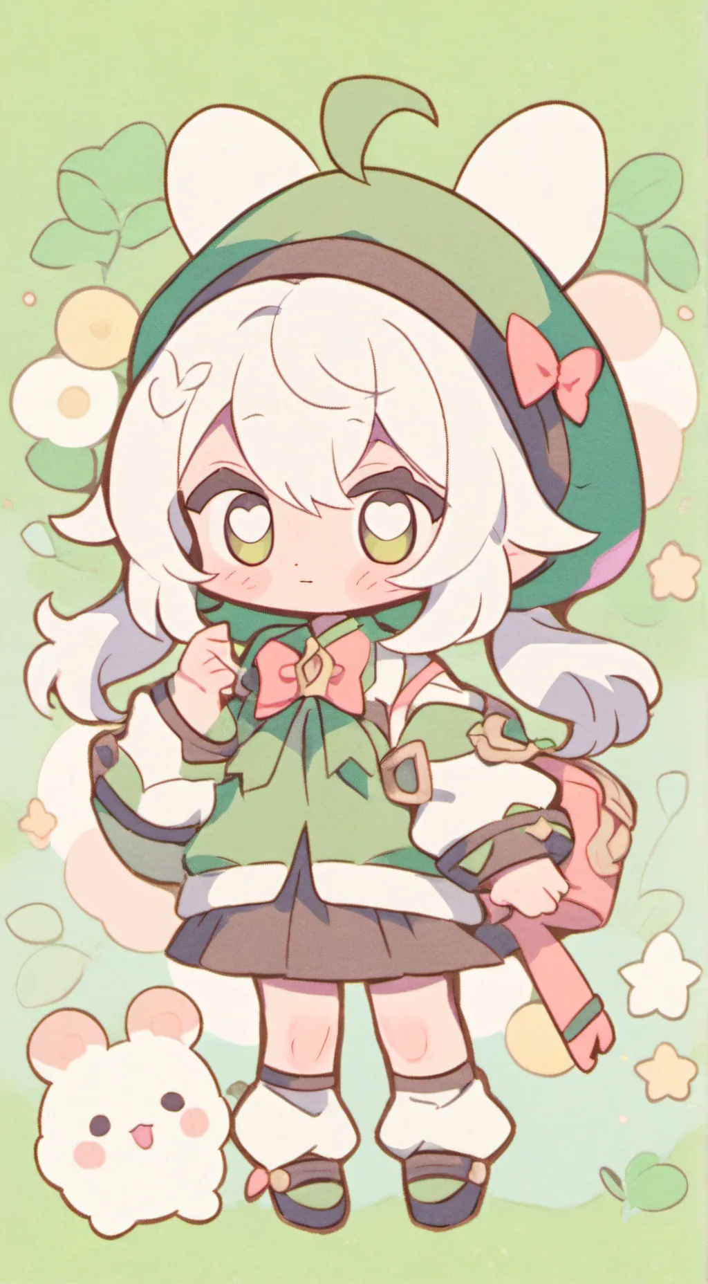 ai character: noite dos amigos 💗 background