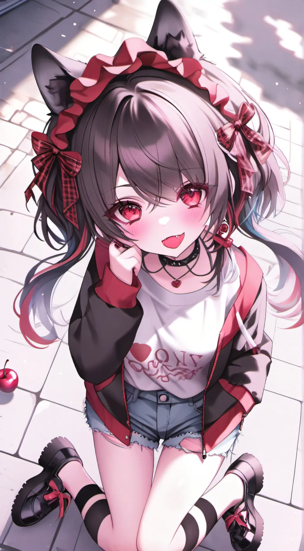 ai character: Cherrybomb  background