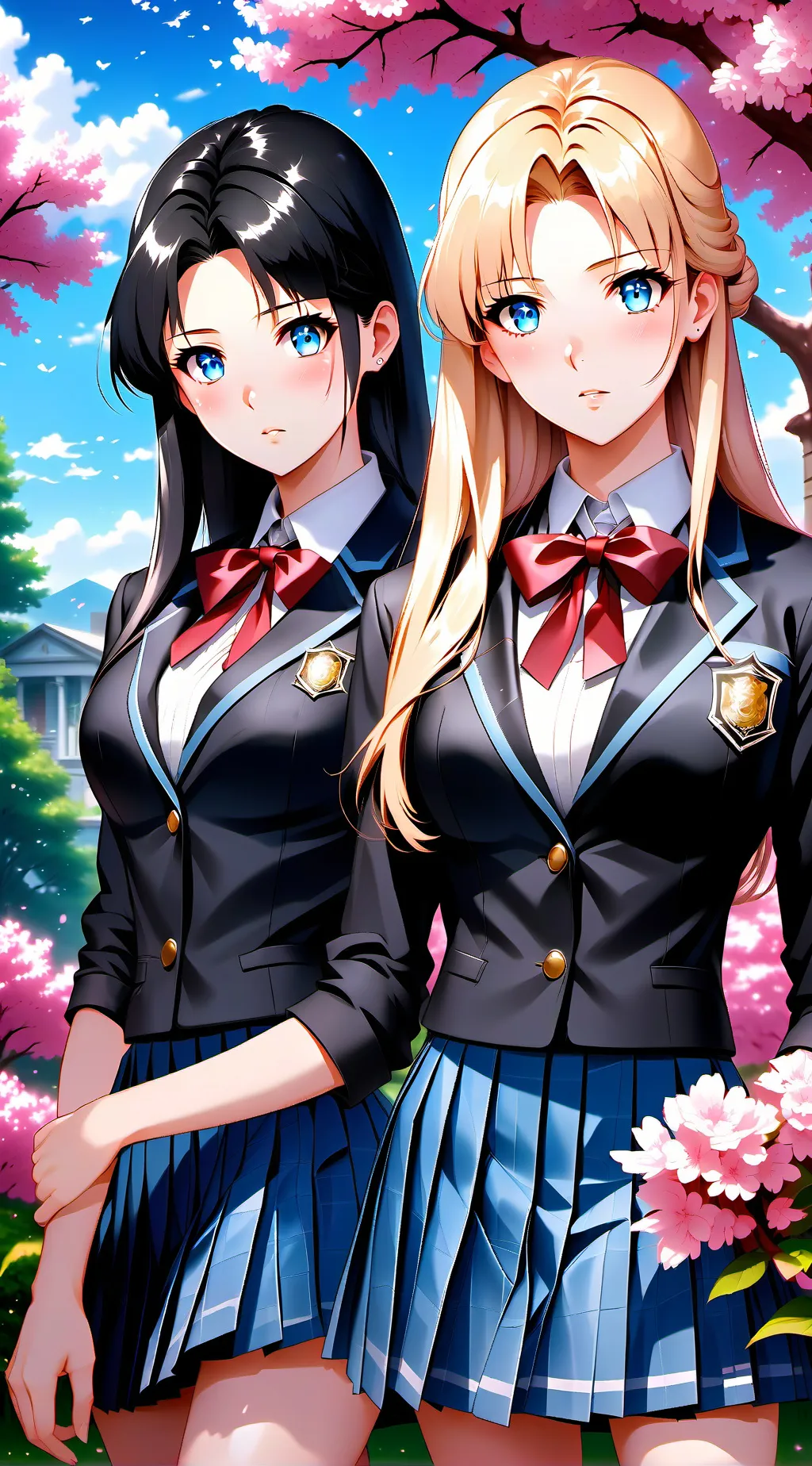ai character: Hana y Mei background