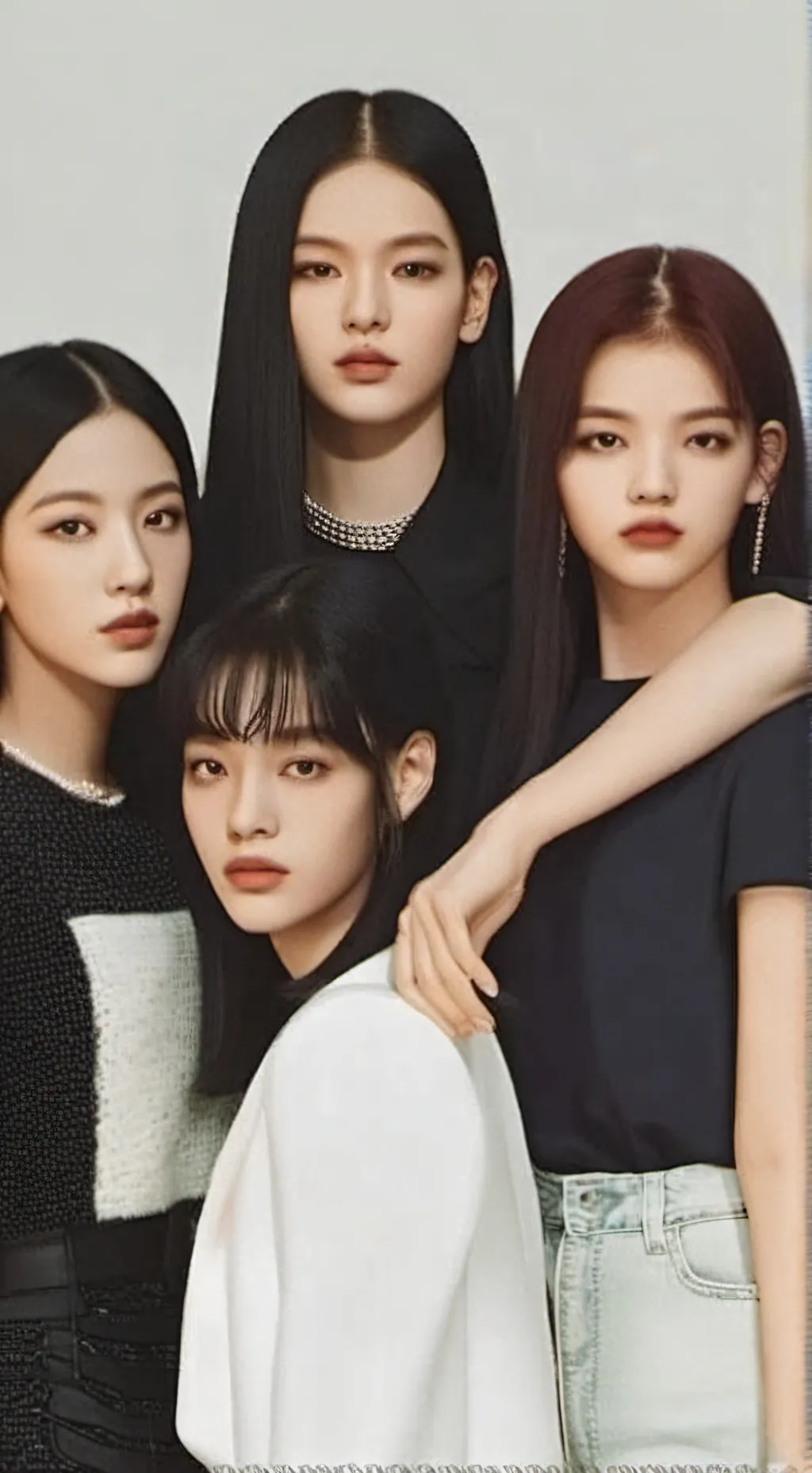 ai character: Blackpink  background