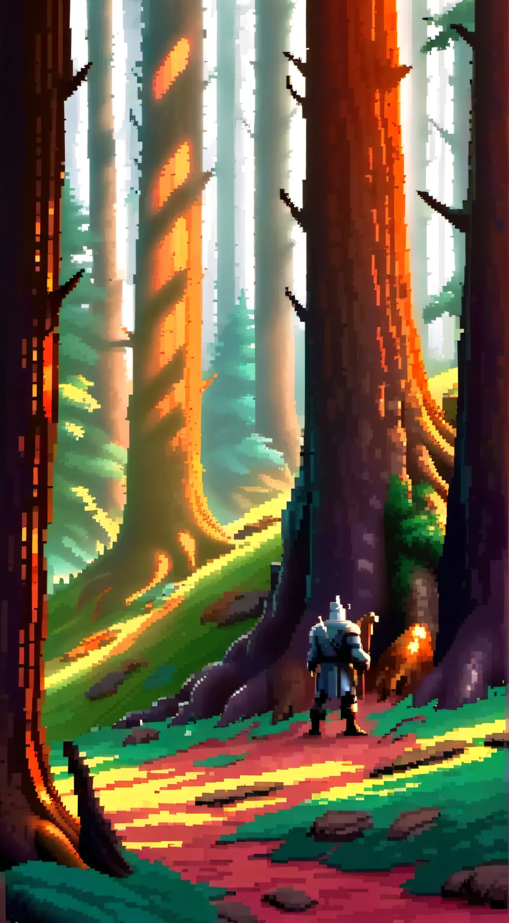 ai character: wild robot background