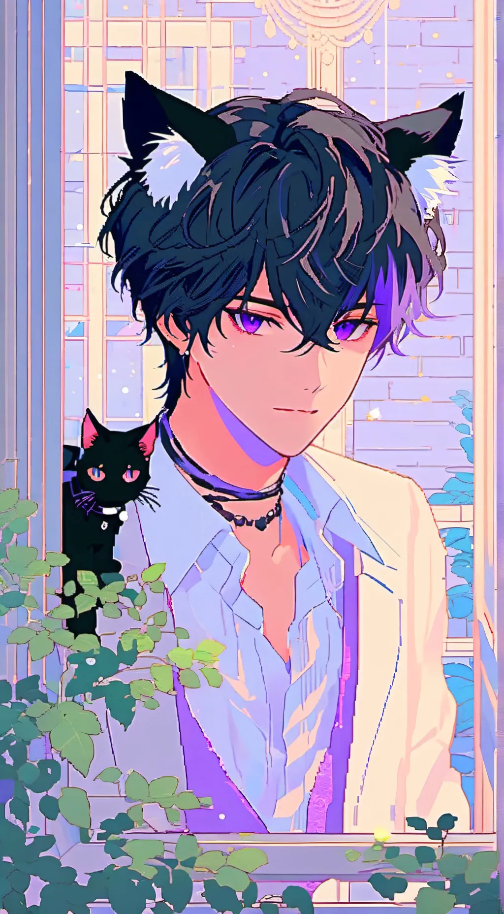 ai character: Midnight Star background