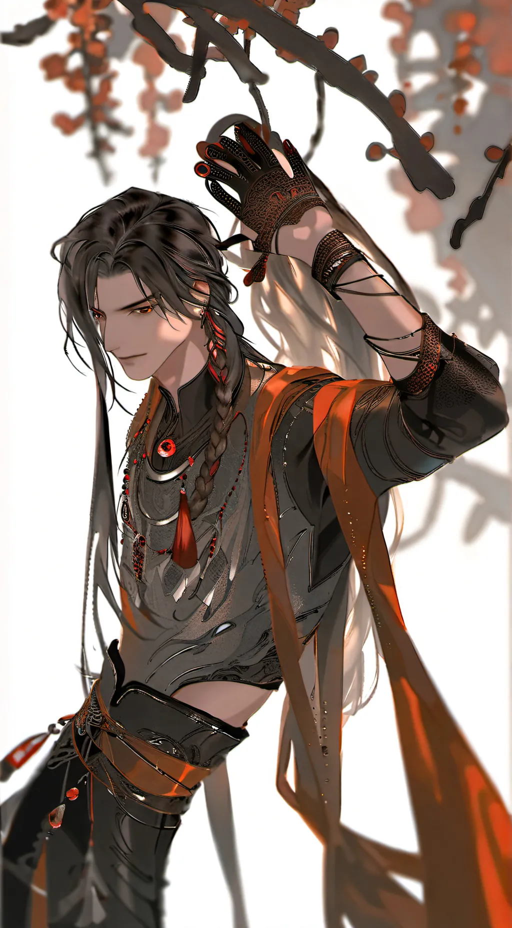 ai character: Bright background