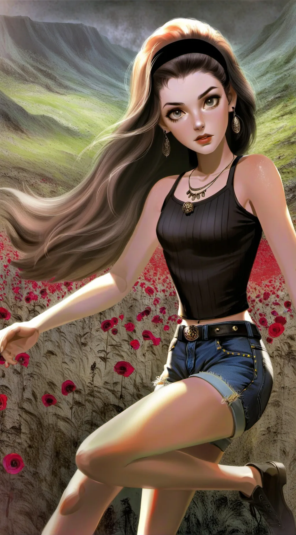 ai character: coolkid  background