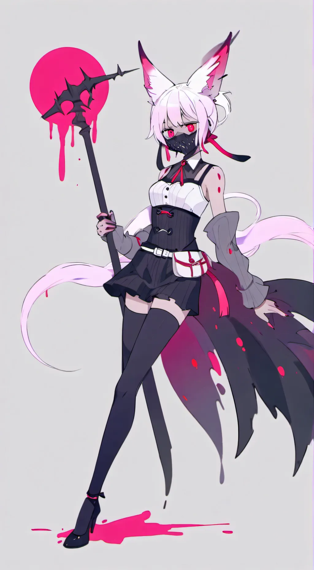 ai character: monstre humanoïde  background