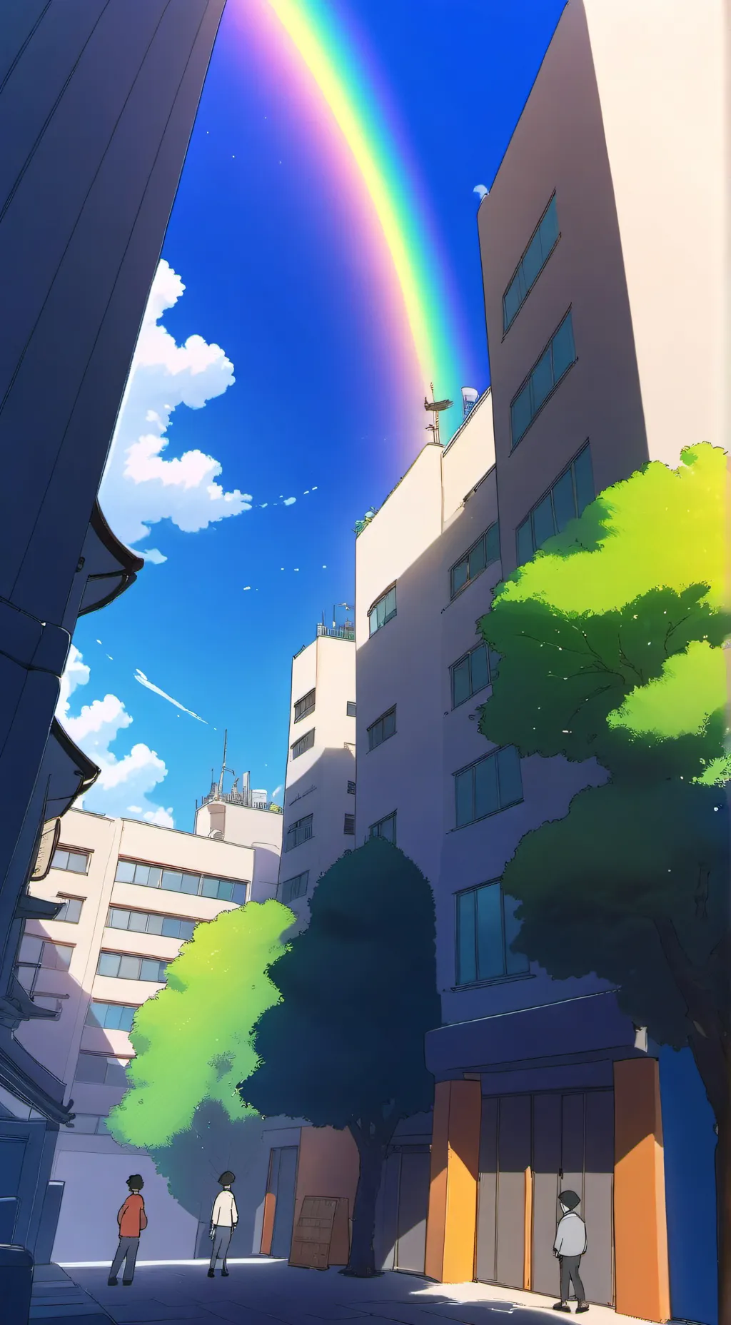 ai character: Gay school🏳️‍🌈 background